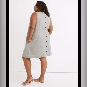 Madewell Linen Tank Dress 2x